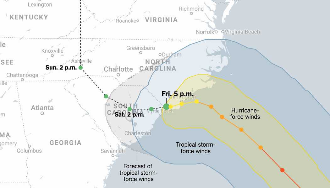 Map Of Hurricane